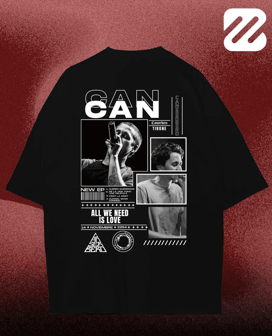 Franela Canserbero — vista 2