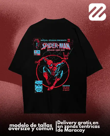 Franela Colección Spiderman Comic