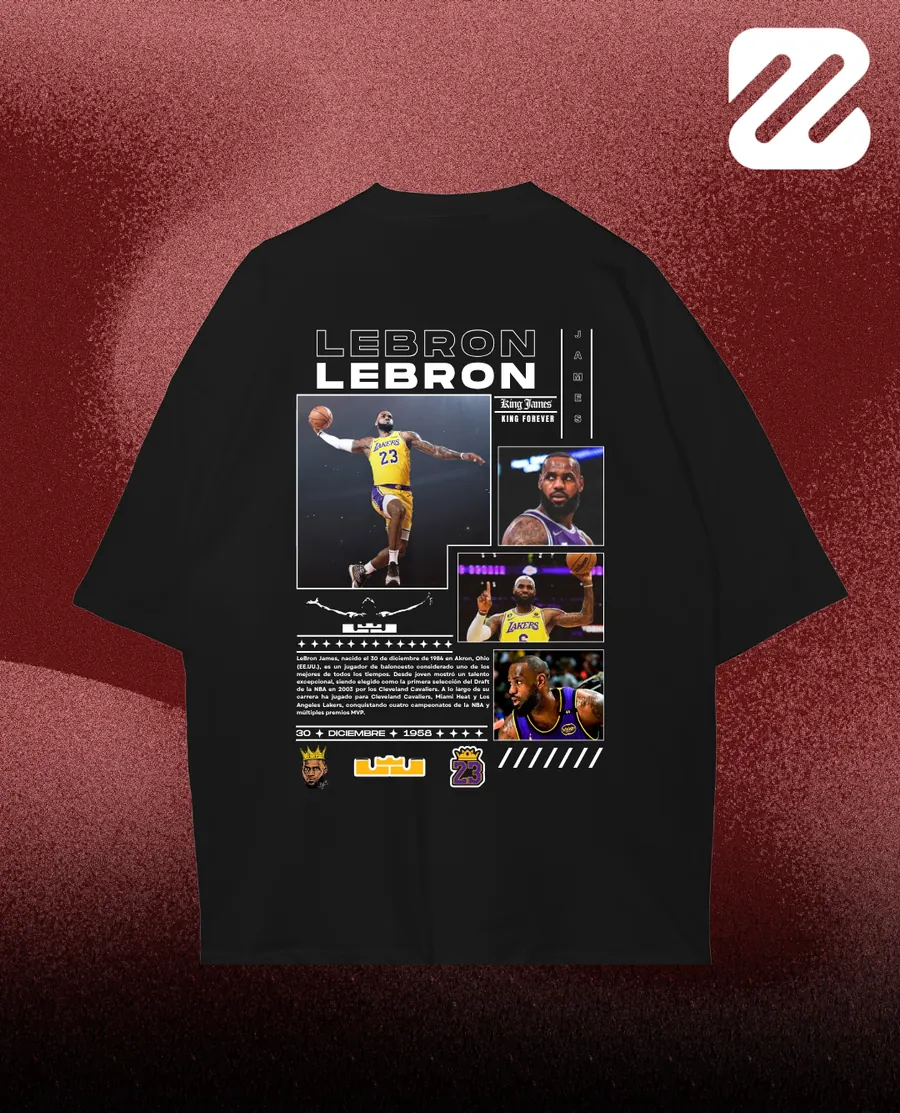 Franela LeBron James — vista 2