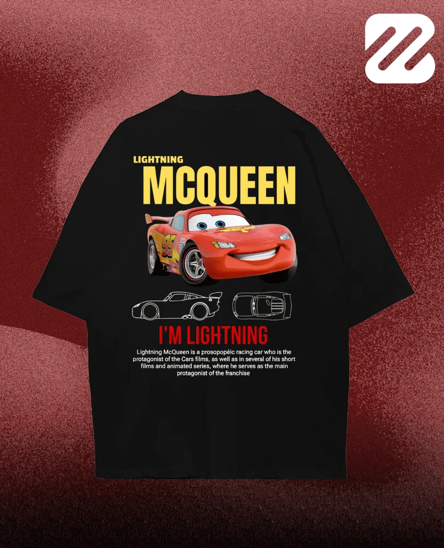 Franela Rayo McQueen — vista 2